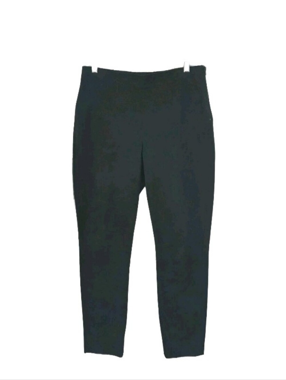 Everlane Bi Stretch Work Ankle Pant Womens Size 8 Black Quiet Luxury Side Zip